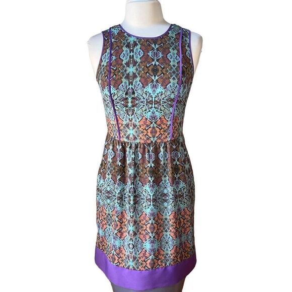 Charlie Jade Kaleidoscope Tank Dress With Pockets, S/P. Funky - Picture 8 of 10